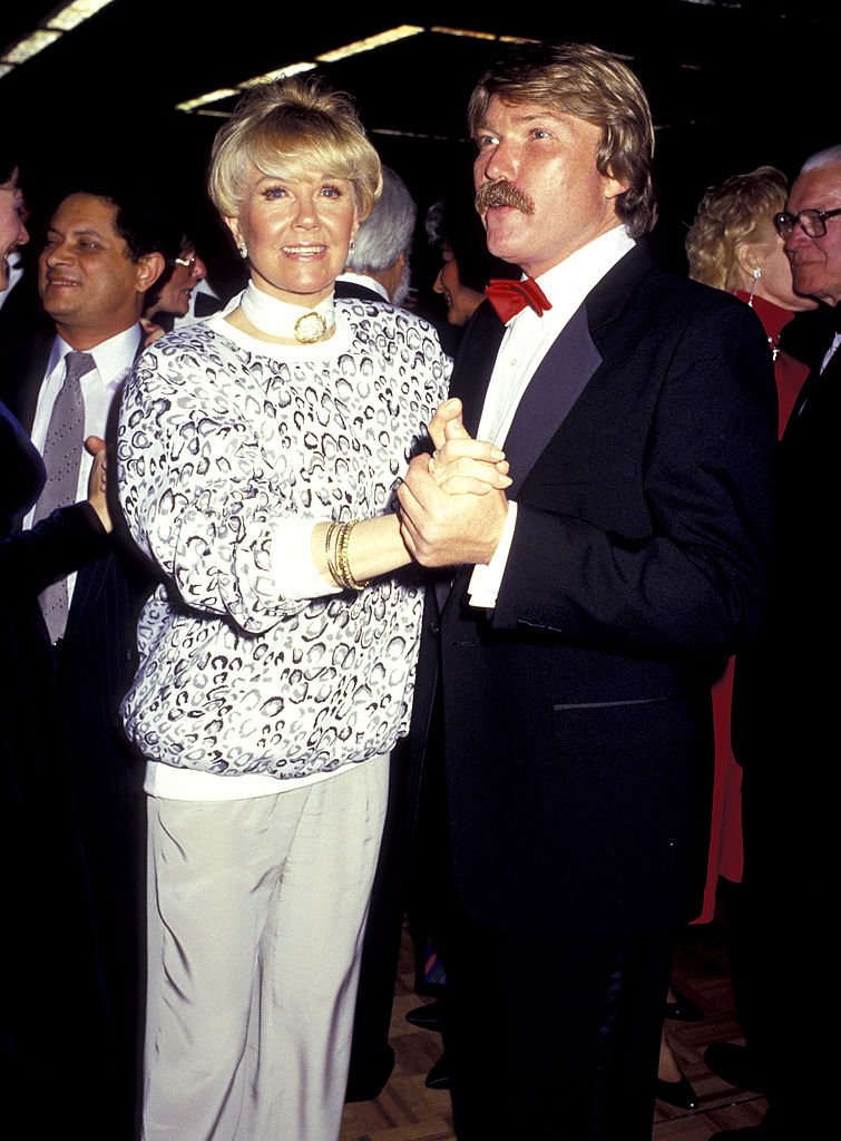 Doris Day and Terry Melcher at the 1987 Monterey Film Festival | Photo: Getty Images