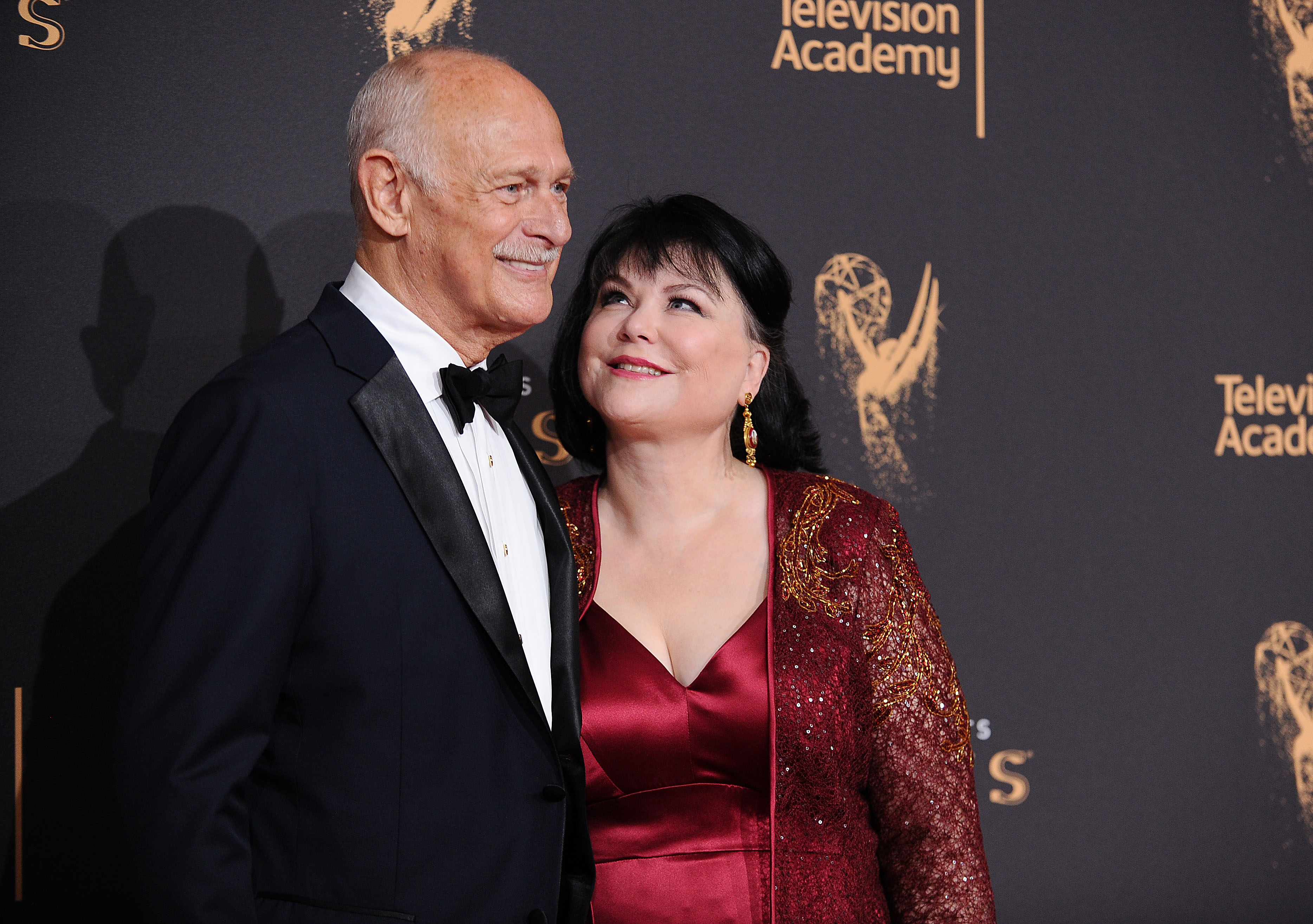 Gerald McRaney and Delta Burke attend the 2017 Creative Arts Emmy Awards at Microsoft Theater on September 10, 2017, in Los Angeles, California. | Source: Getty Images