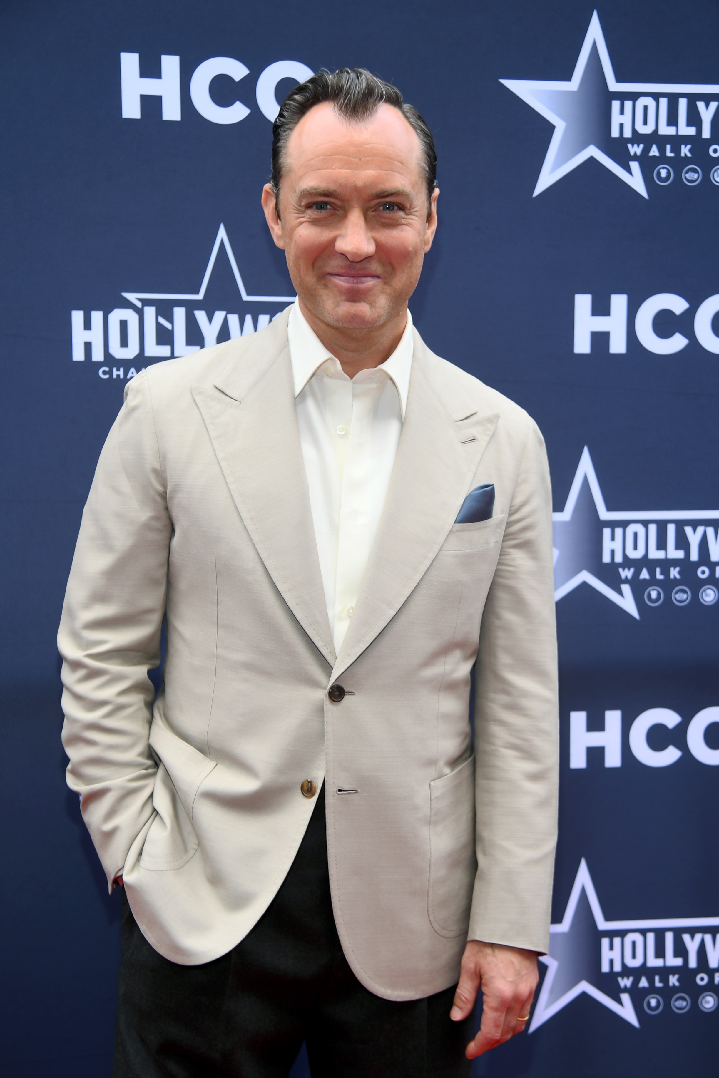 Jude Law in Hollywood, California, on December 12, 2024 | Source: Getty Images