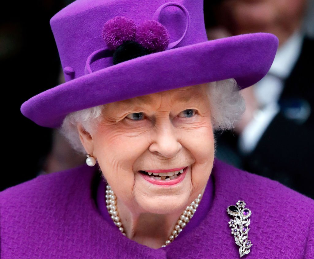 Queen Elizabeth II opens the new premises of the Royal National ENT and Eastman Dental Hospitals in London, England on February 19, 2020. | Photo: Getty Images