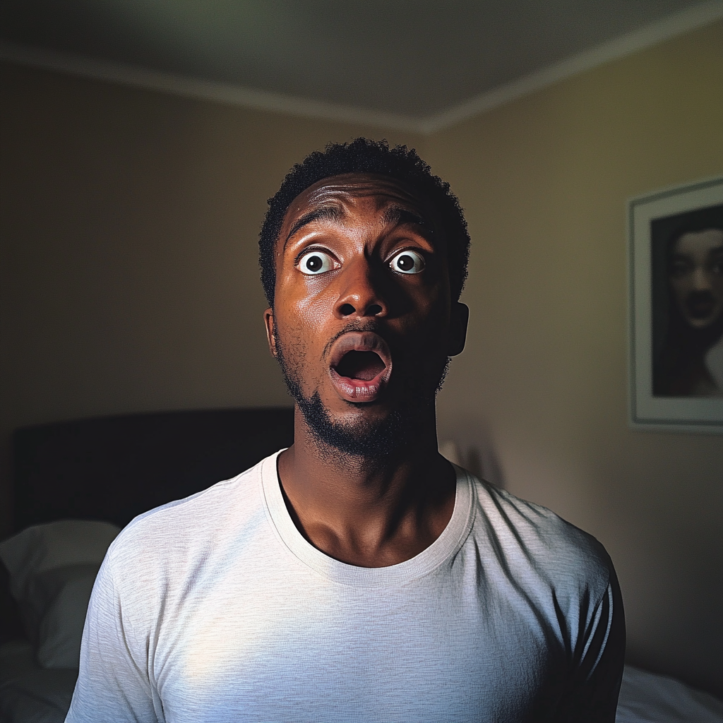 A shocked man | Source: Midjourney