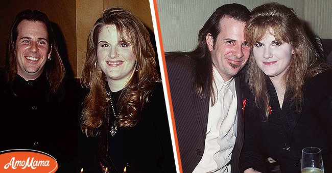 Trisha Yerwood And Robert Reynolds celebrate her 30th birthday at Country Star restaurant. [Left] | Trisha Yerwood And Robert Reynolds At The Mca Geefen Grammy Party. [Right] | Photo: Getty Images