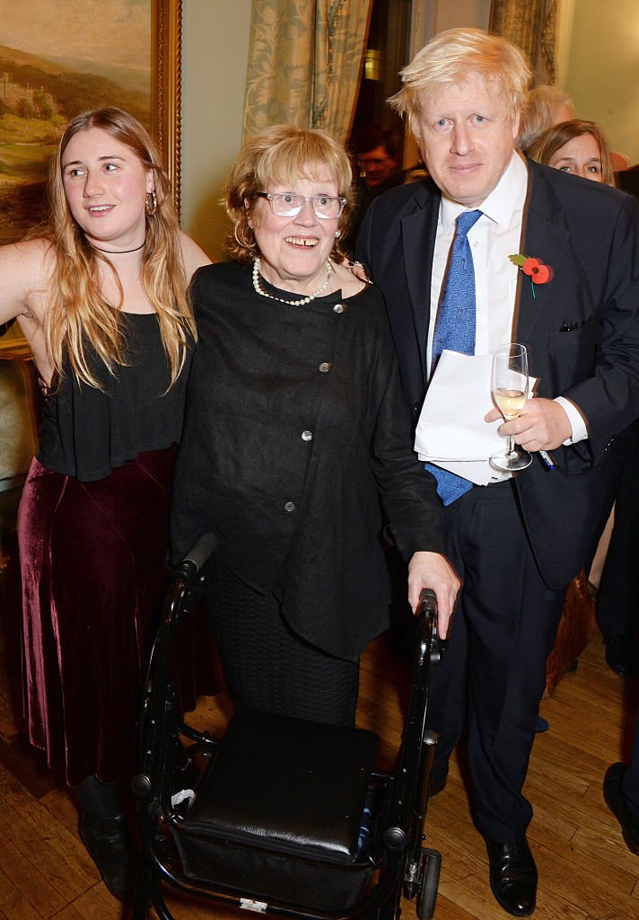 Lara, Boris Johnson, and his mother Charlotte on October 22, 2014 in London, England | Photo: Getty Images