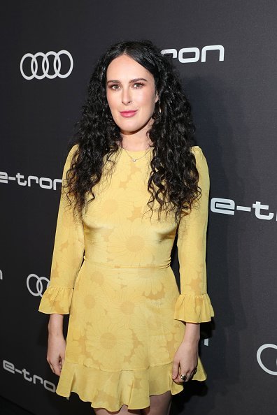  Rumer Willis at the Audi pre-Emmy celebration at Sunset Tower in Hollywood.| Photo: Getty Images.