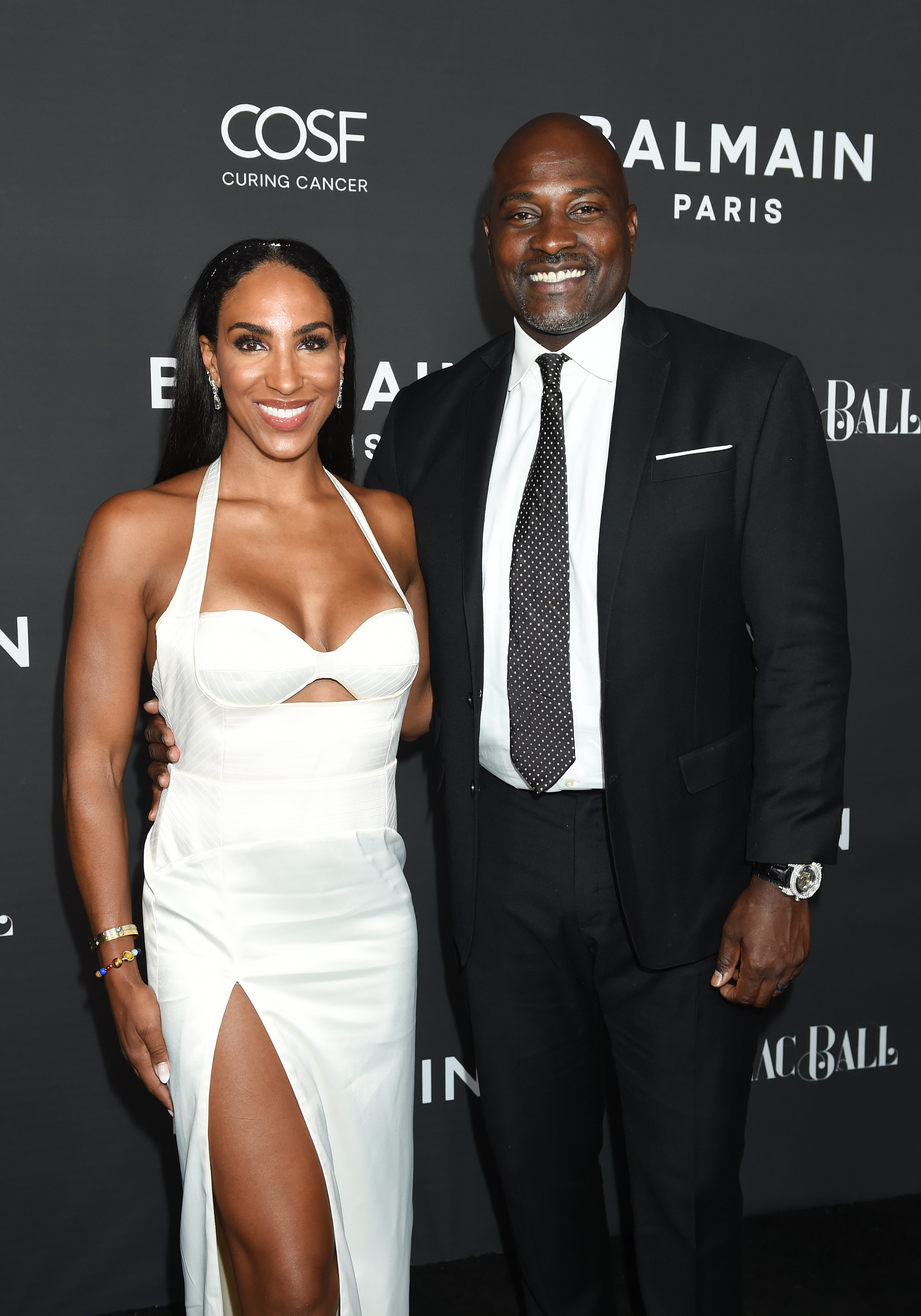 Annemarie Wiley and Marcellus Wiley at the Zodiac Ball held at the Houdini Estate on September 28, 2023 in Los Angeles, California. | Source: Getty Images