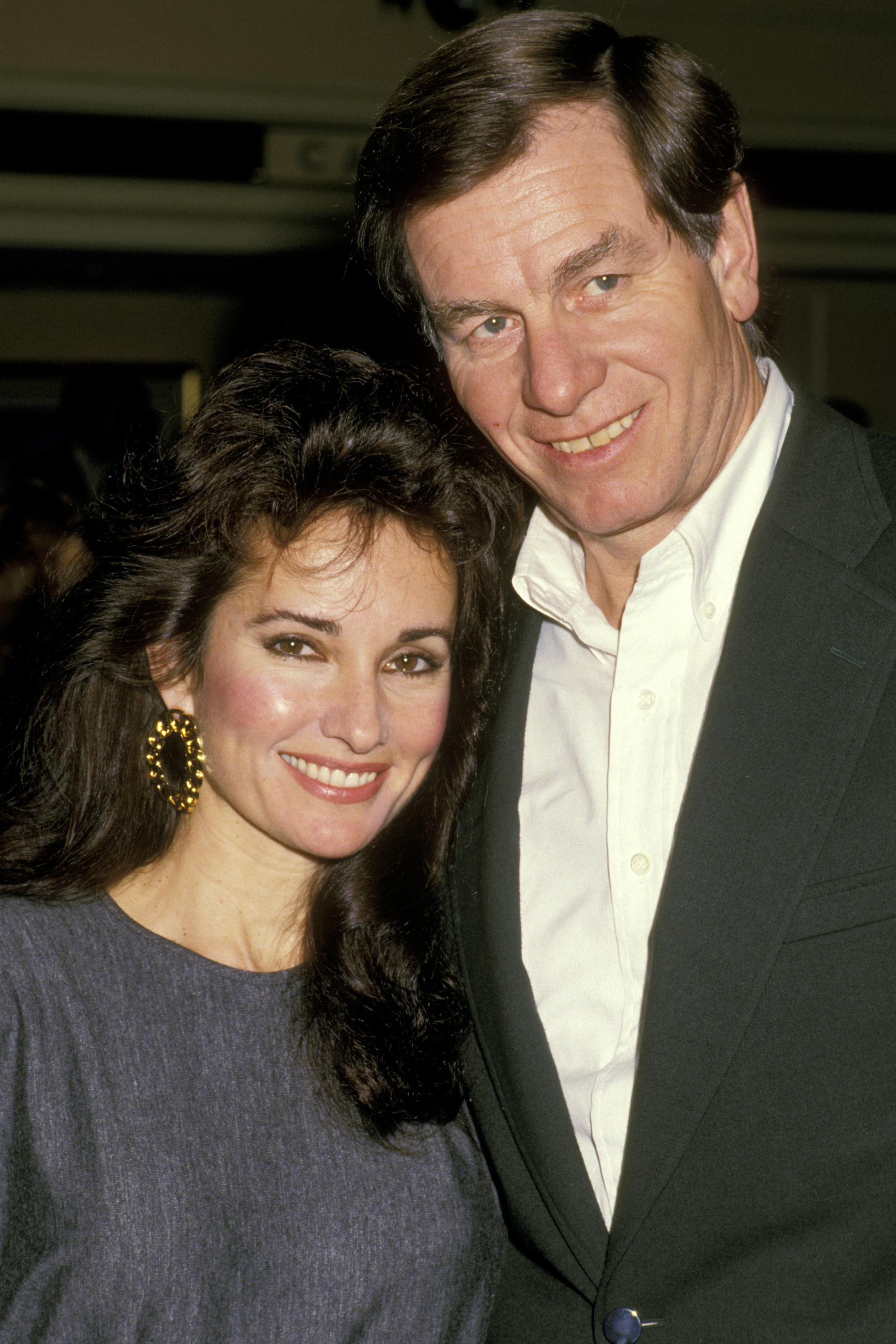 Susan Lucci and Helmut Huber at the American Cinema Awards Rehearsals on January 29, 1988 | Source: Getty Images