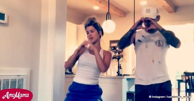 Kane Brown shows off sexy dance moves with his fiancee in a hilarious video