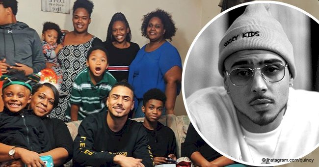 Kim Porter & Al B. Sure's son Quincy helps random families on Christmas while grieving mom's death