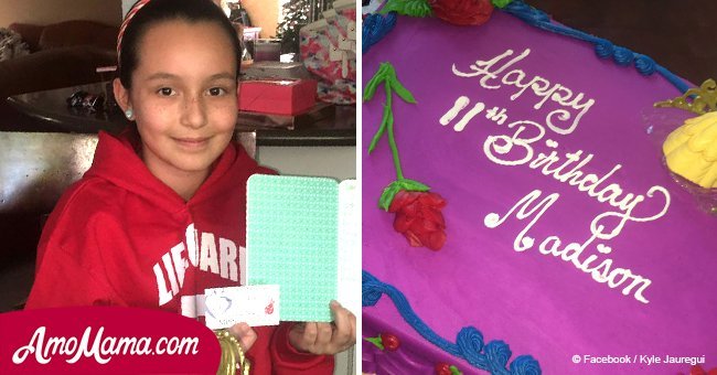 Grieving mom buys girl birthday cake 'because I am unable to buy my daughter a cake of her own'