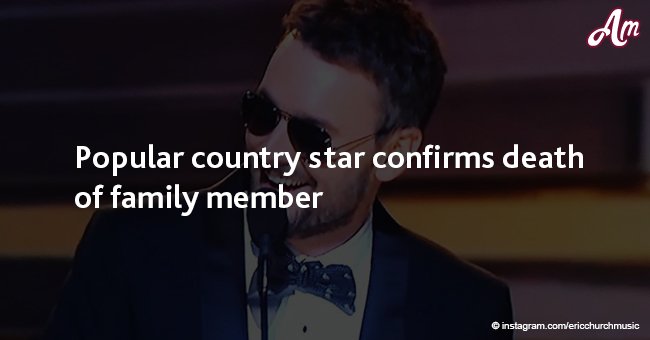 Popular country star confirms death of family member