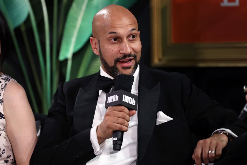  Keegan-Michael Key speaks onstage at IMDb LIVE Presented By M&M'S At The Elton John AIDS Foundation Academy Awards Viewing Party on February 09, 2020. | Photo: Getty Images