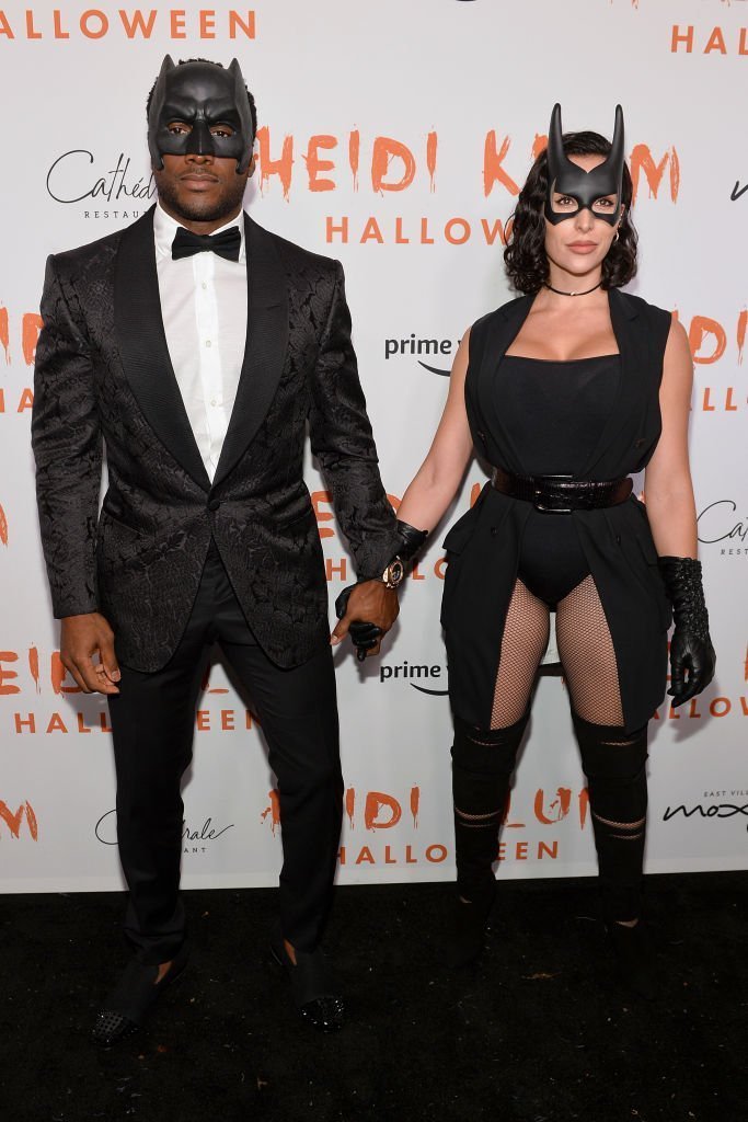 Lilit Avagyan and Reggie Bush at Cathédrale New York on October 31, 2019 in New York City | Source: Getty Images