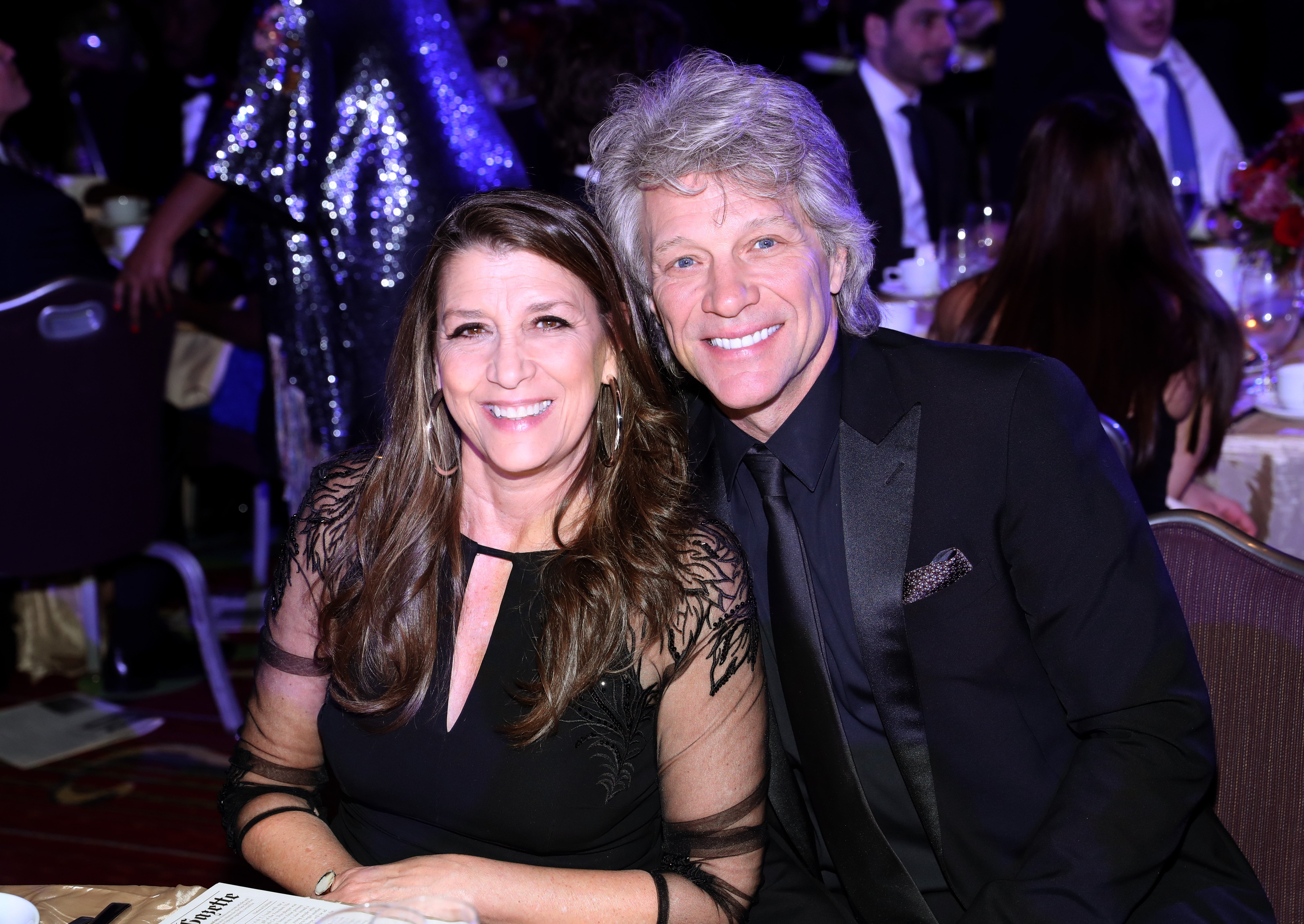 Dorothea Hurley and Jon Bon Jovi attending Jackie Robinson Foundation Robie Awards Dinner at Marriot Marquis on March 02, 2020 in New York City. / Source: Getty Images