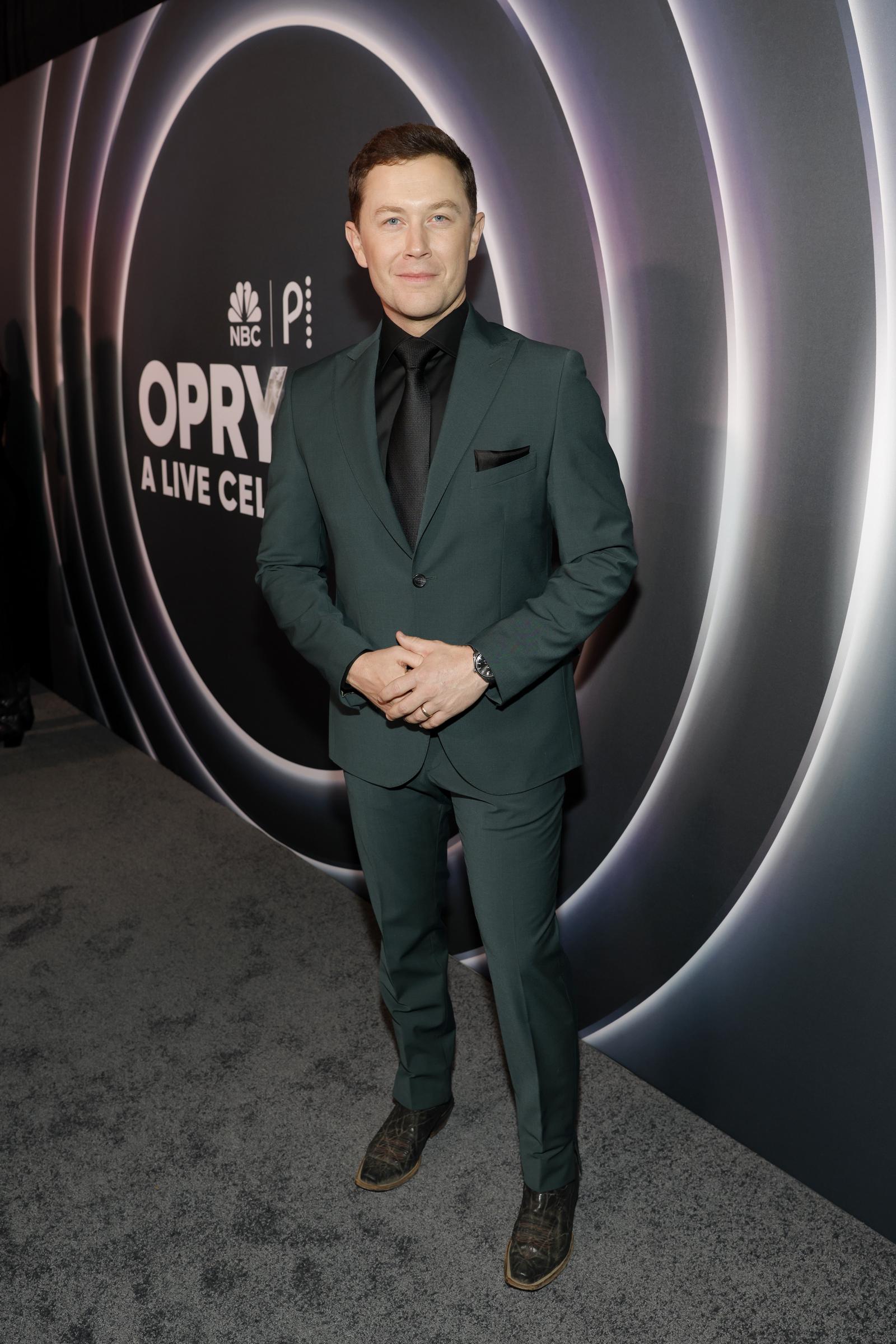 Scotty McCreery attends NBC's "Opry 100: A Live Celebration," on March 19, 2025 | Source: Getty Images