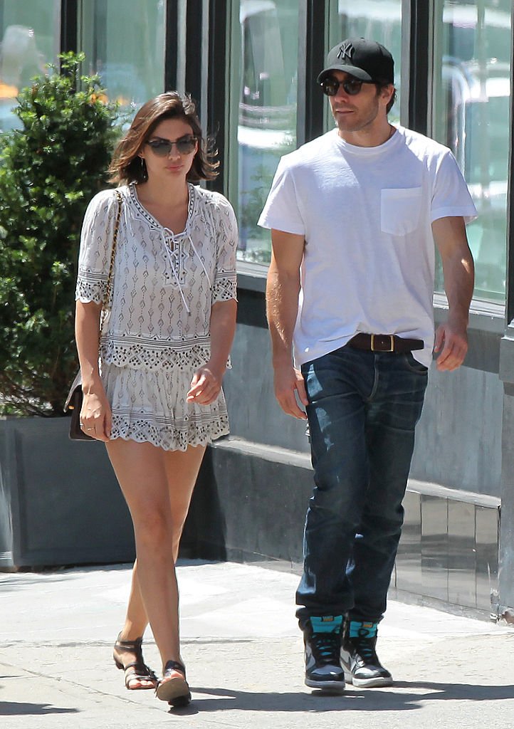 Jake Gyllenhaal und Alyssa Miller sind am 26. August 2013 in New York City zu sehen. (Foto von Ignat / Bauer-Griffin / GC Images) I Quelle: Getty Images