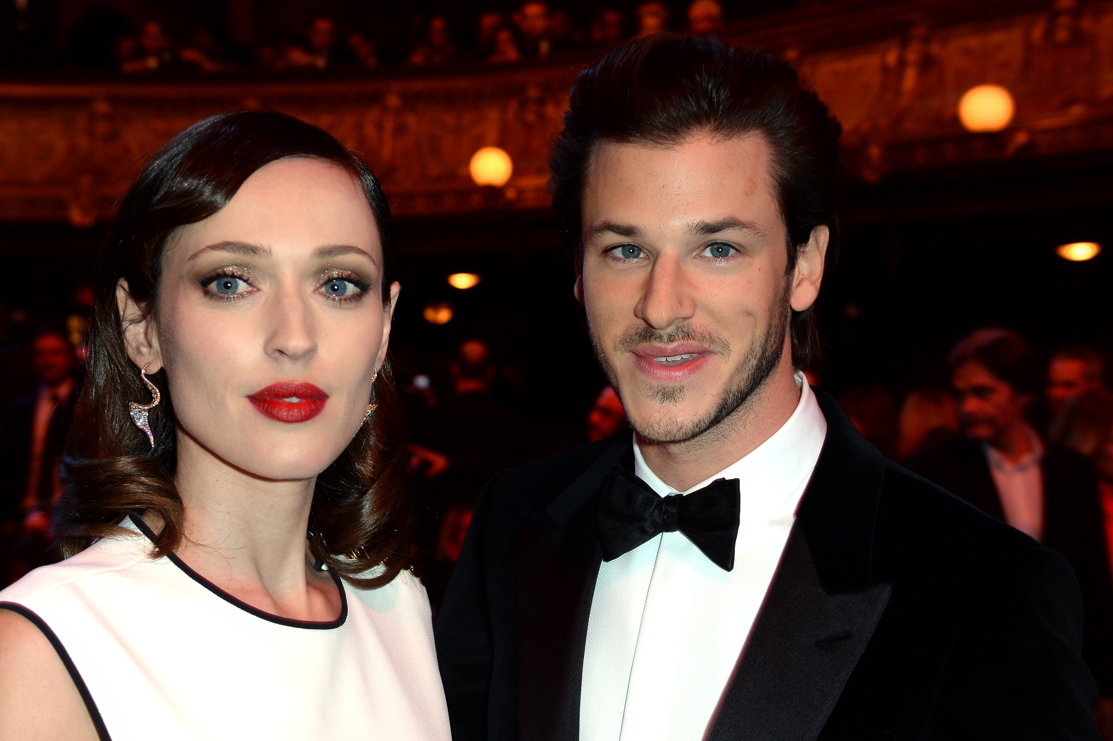 Gaelle Pietri and Gaspard Ulliel at the 40th César Film Awards 2015 Ceremony on February 20, 2015, in Paris, France. | Source: Getty Images