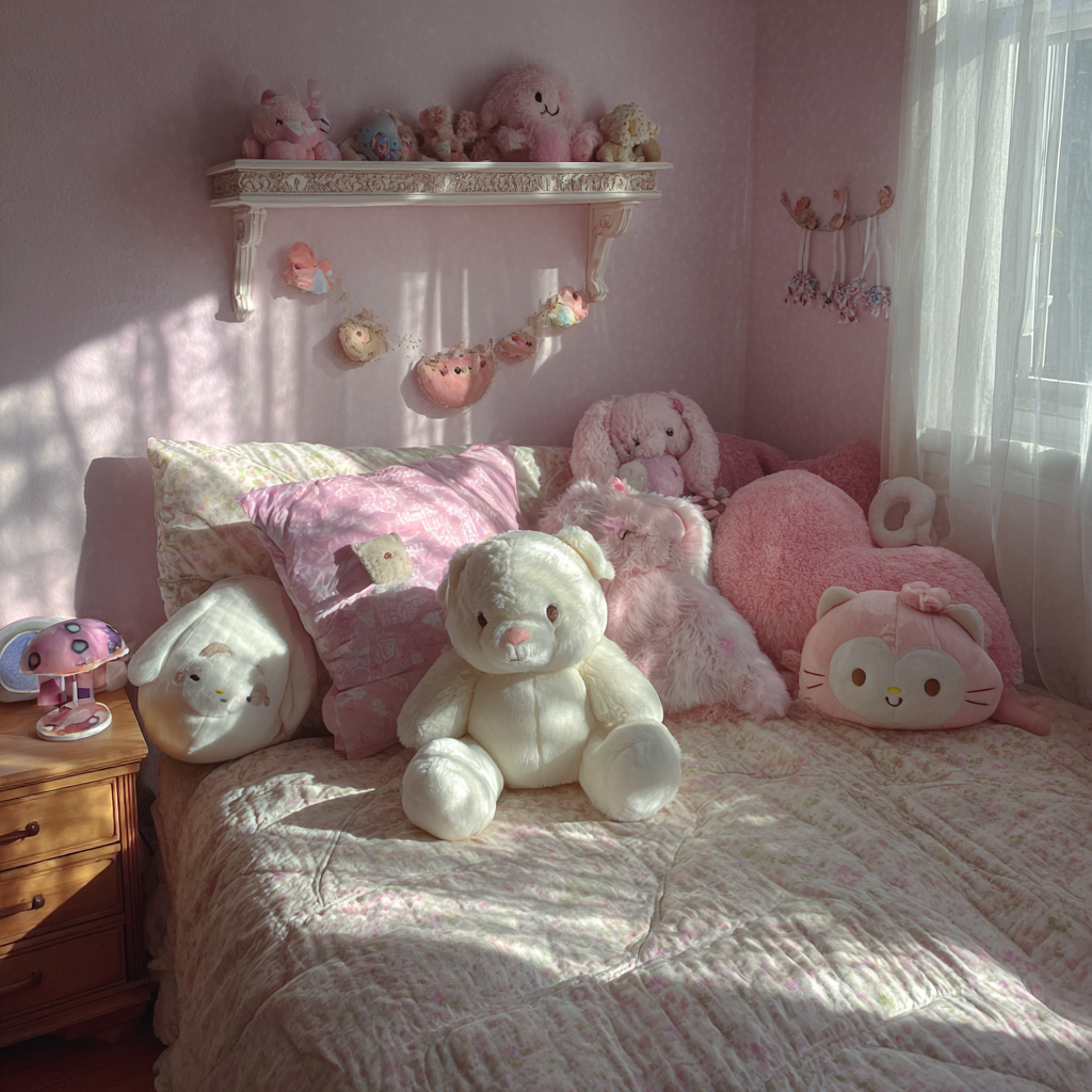 A room decorated for a little girl | Source: Midjourney