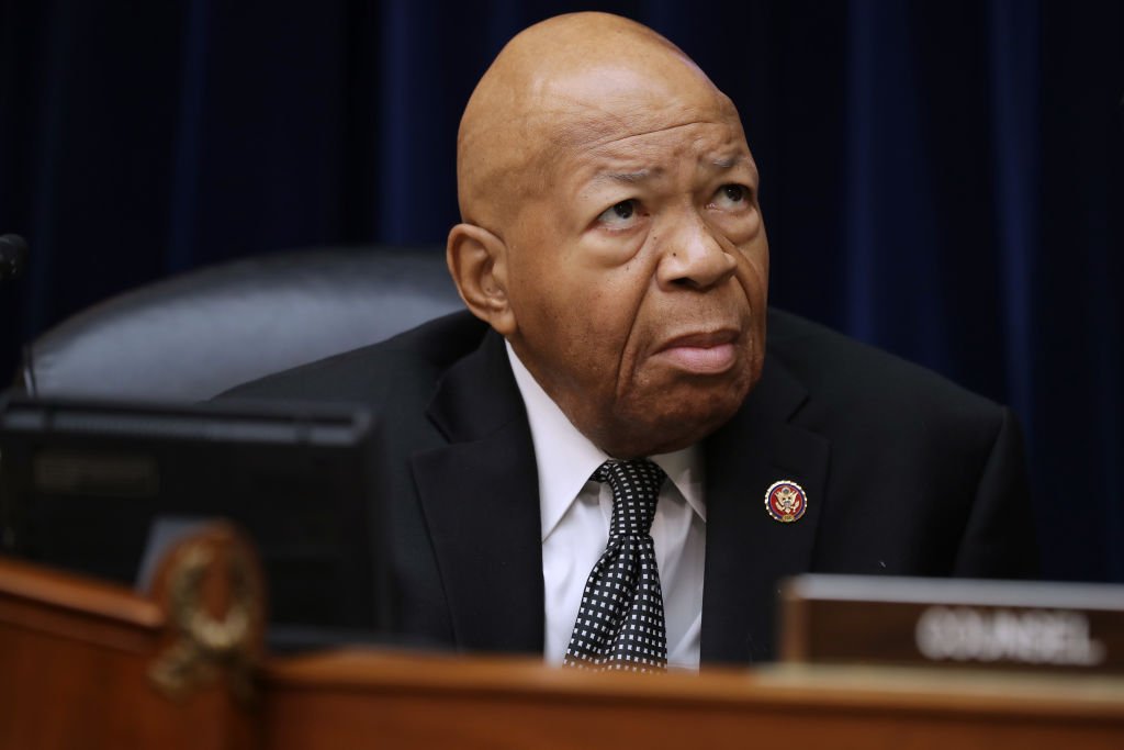 Congressman Elijah Cummings prepares for a hearing in the Rayburn House Office building on Capitol Hill. | Photo: Getty Images