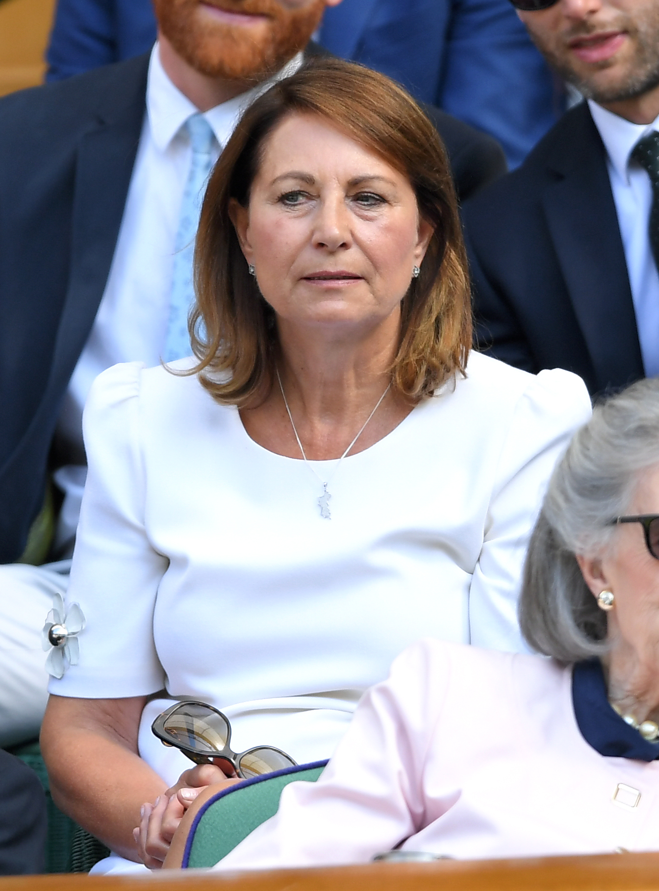 Carole Middleton at the Wimbledon Tennis Championships in London, England on July 3, 2019 | Source: Getty Images