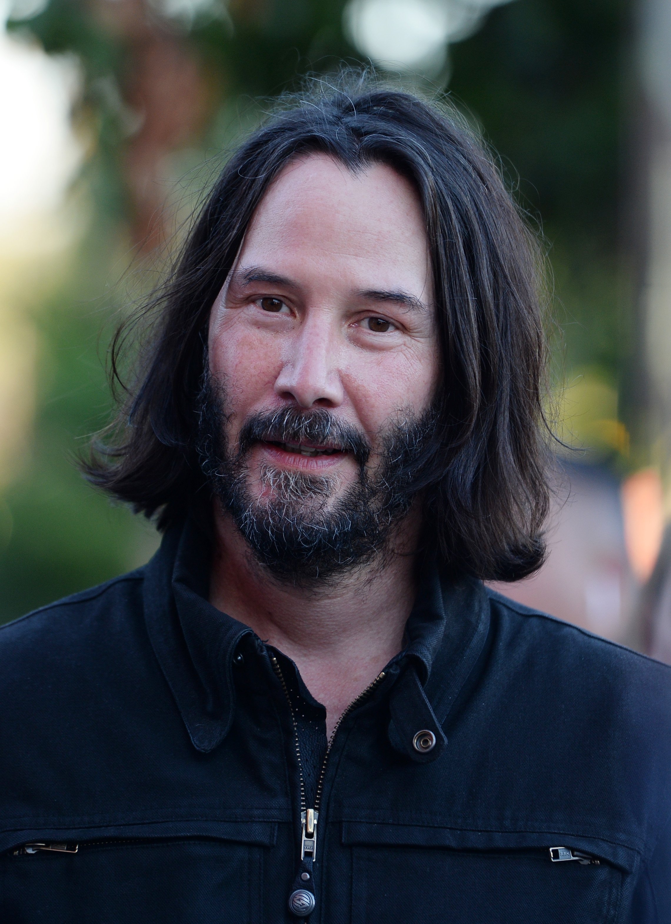 Keanu Reeves arrives at the LA Special Screening of Amazon's "Too Old To Die Young" on June 10, 2019, in Los Angeles, California. | Source: Getty Images.