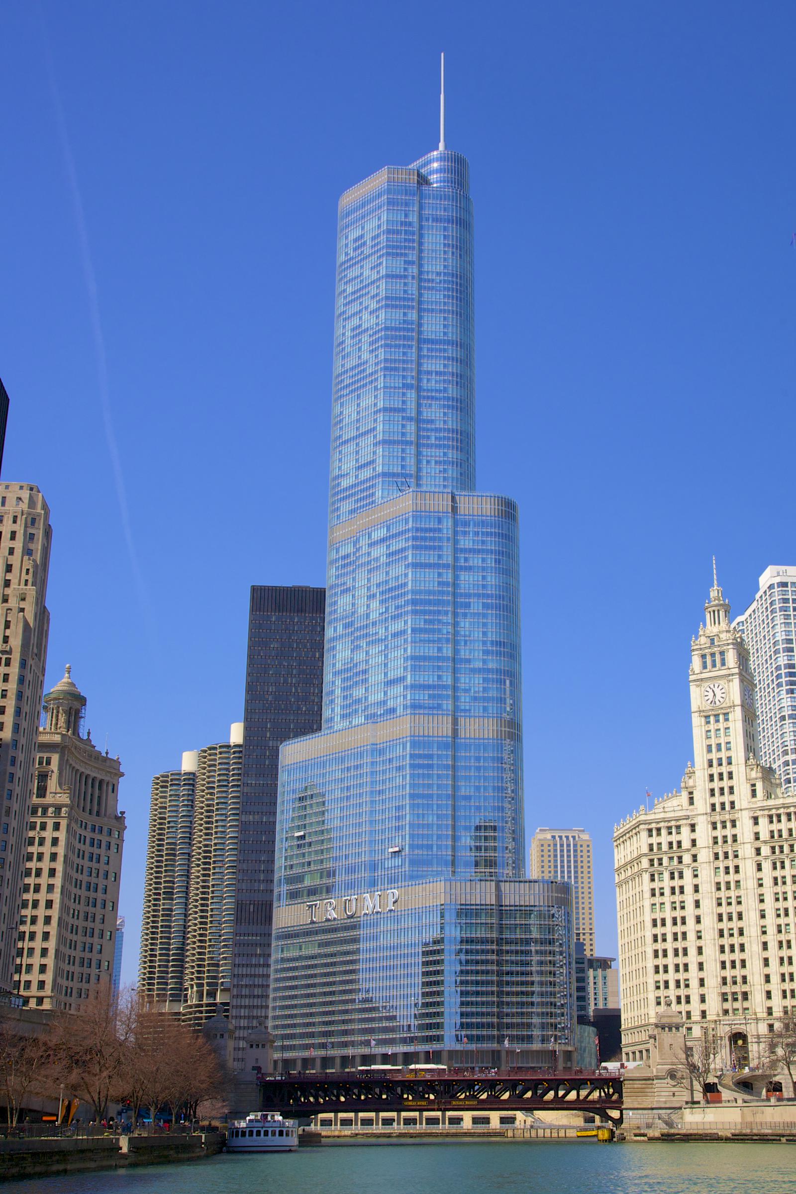 Photo of Trump International Hotel and Tower Chicago. | Source: Getty Images