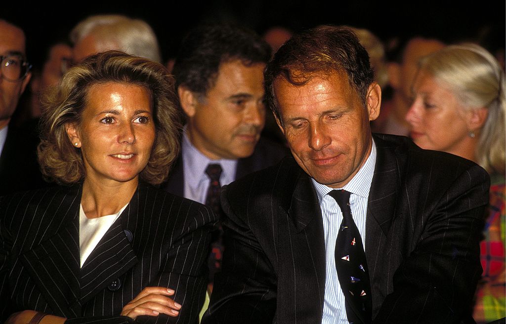 Claire Chazal, Patrick Poivre d'Arvor à Paris, France le 25 août 1992. | Source : Getty Images