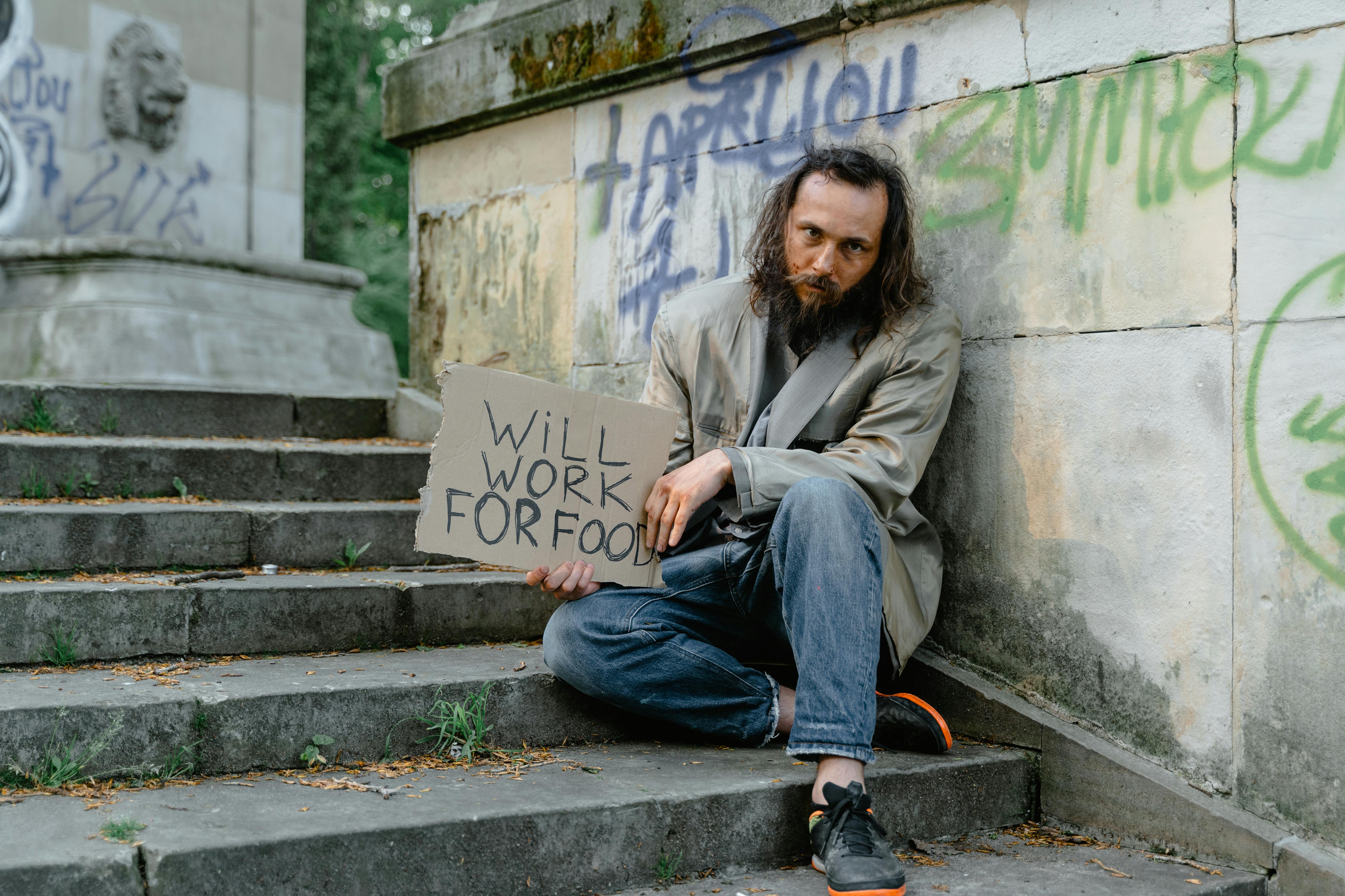 Homeless man | Source: Pexels