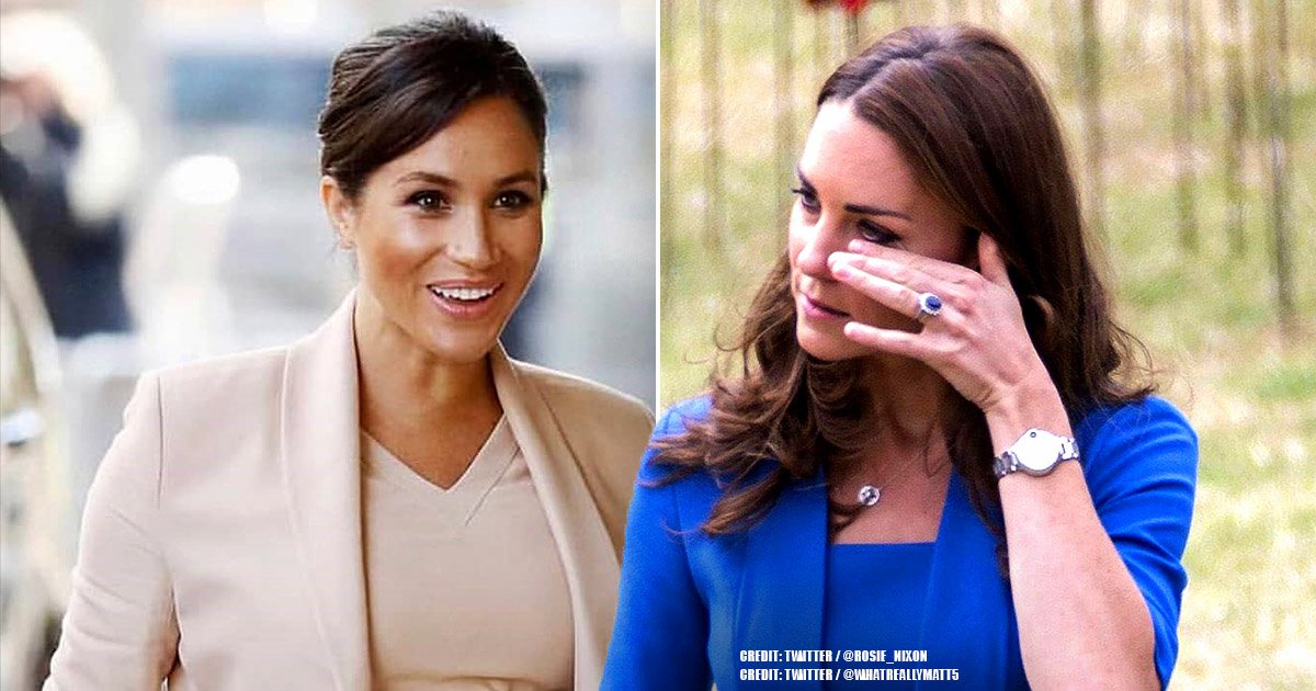Kate Middleton reportedly burst into tears right after Meghan Markle's bridesmaid fitting