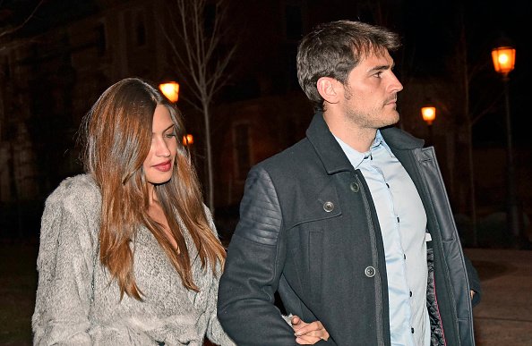 Iker Casillas y Sara Carbonero el 31 de enero de 2015 en Madrid, España. | Foto: Getty Images