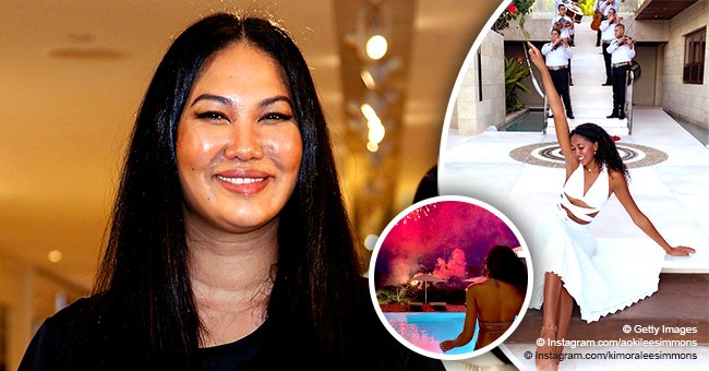 Kimora Lee Simmons Daughter Aoki Celebrates Her 18th Inside Her