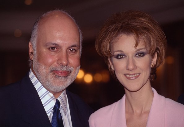 La chanteuse canadienne Céline Dion et son mari producteur René Angelil. | Photo : Getty Images