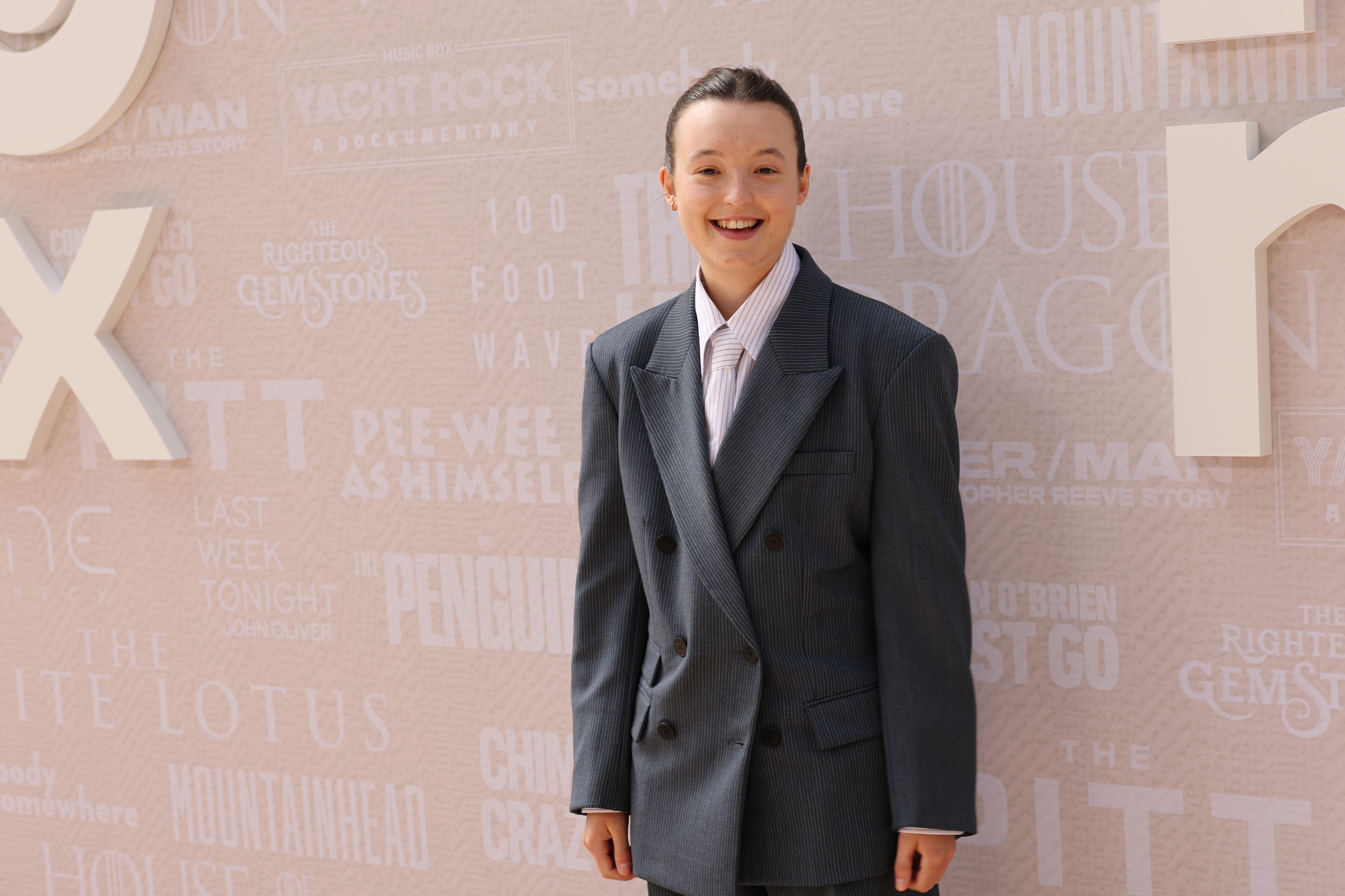 Bella Ramsey at the HBO Max Emmy Nominee Celebration on August 17, 2025, in Hollywood, California. | Source: Getty Images