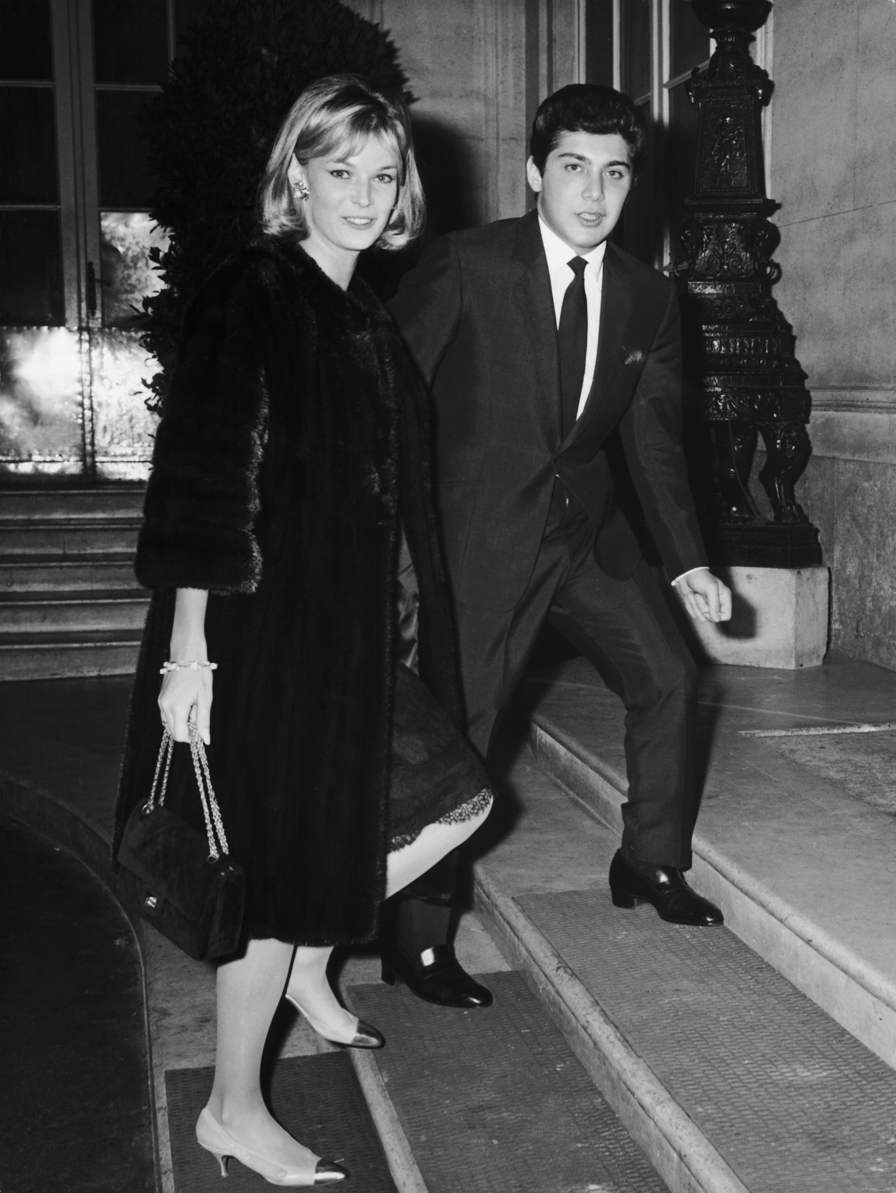  Paul Anka, Singer, and his wife, Anne De Zogheb. Rome. Via Veneto. October 1963. | Source: Getty Images