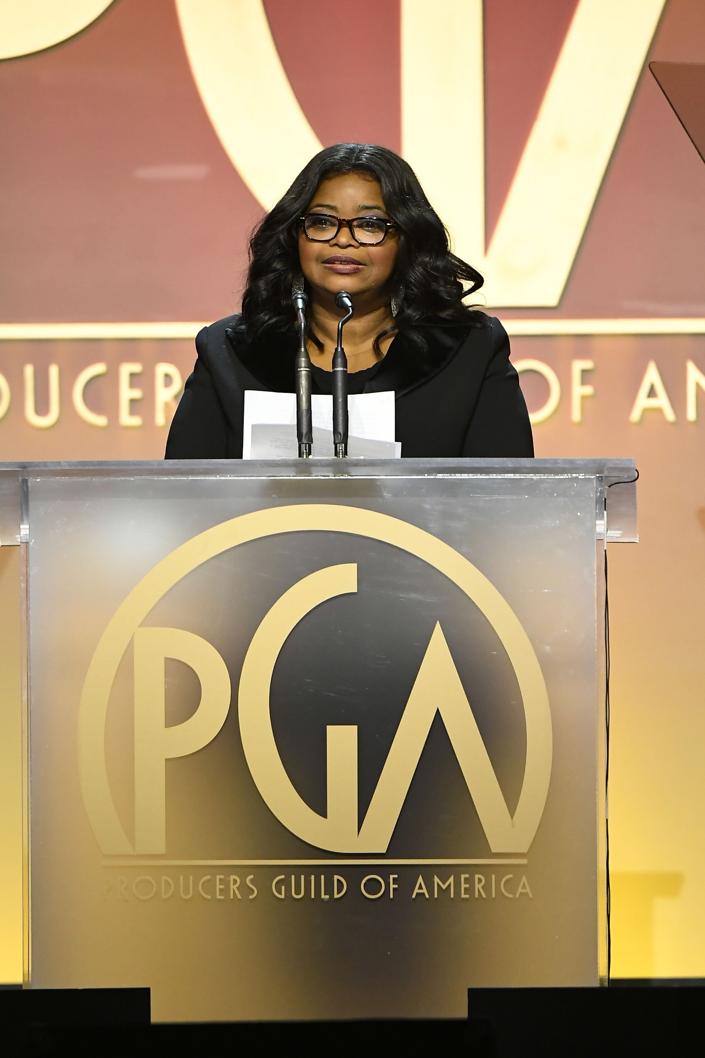 Actress Octavia Spencer at the 2020 Producers Guild Awards/ Source: Getty Images