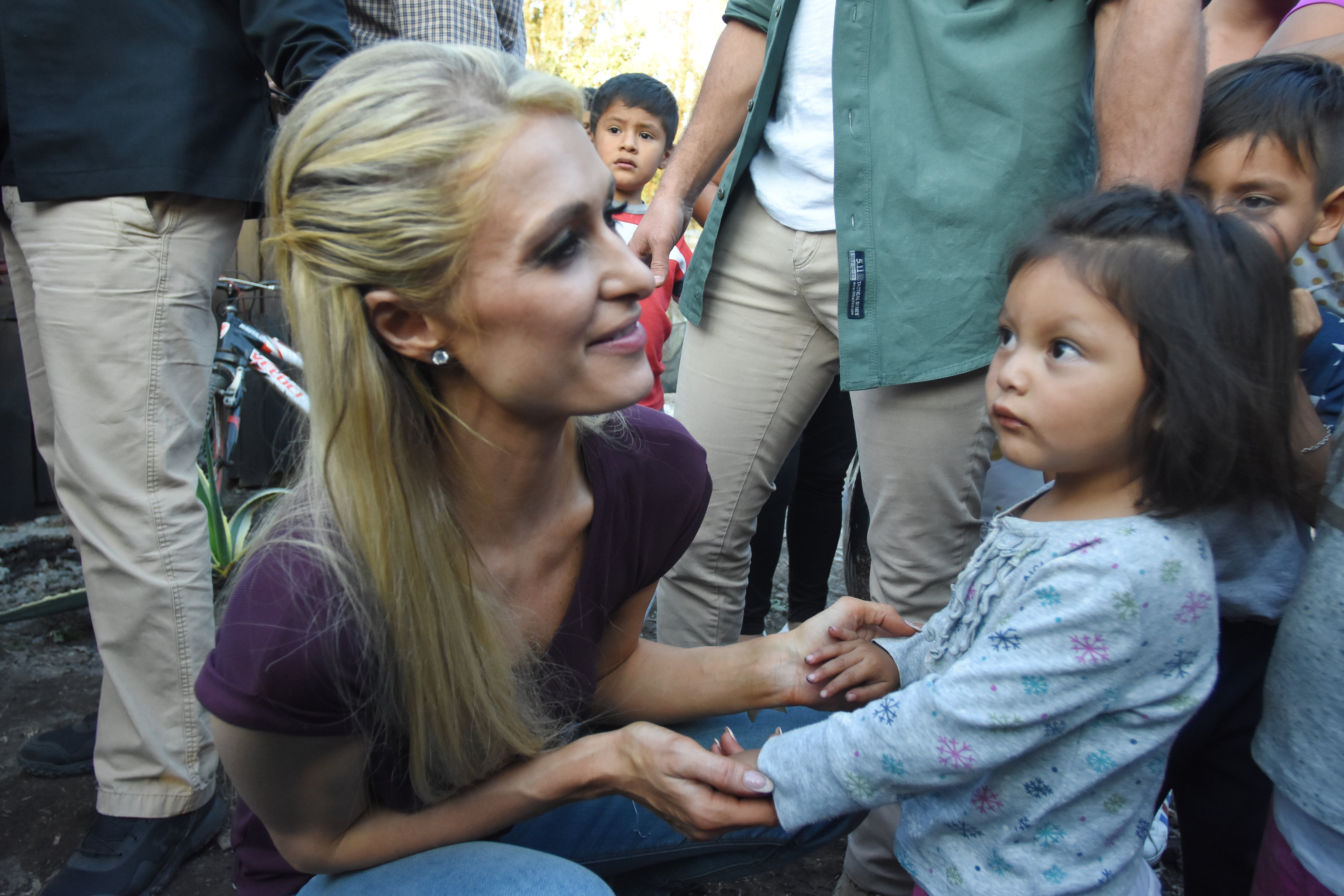 Paris Hilton on November 12, 2018 in Xochimilco, Mexico | Source: Getty Images