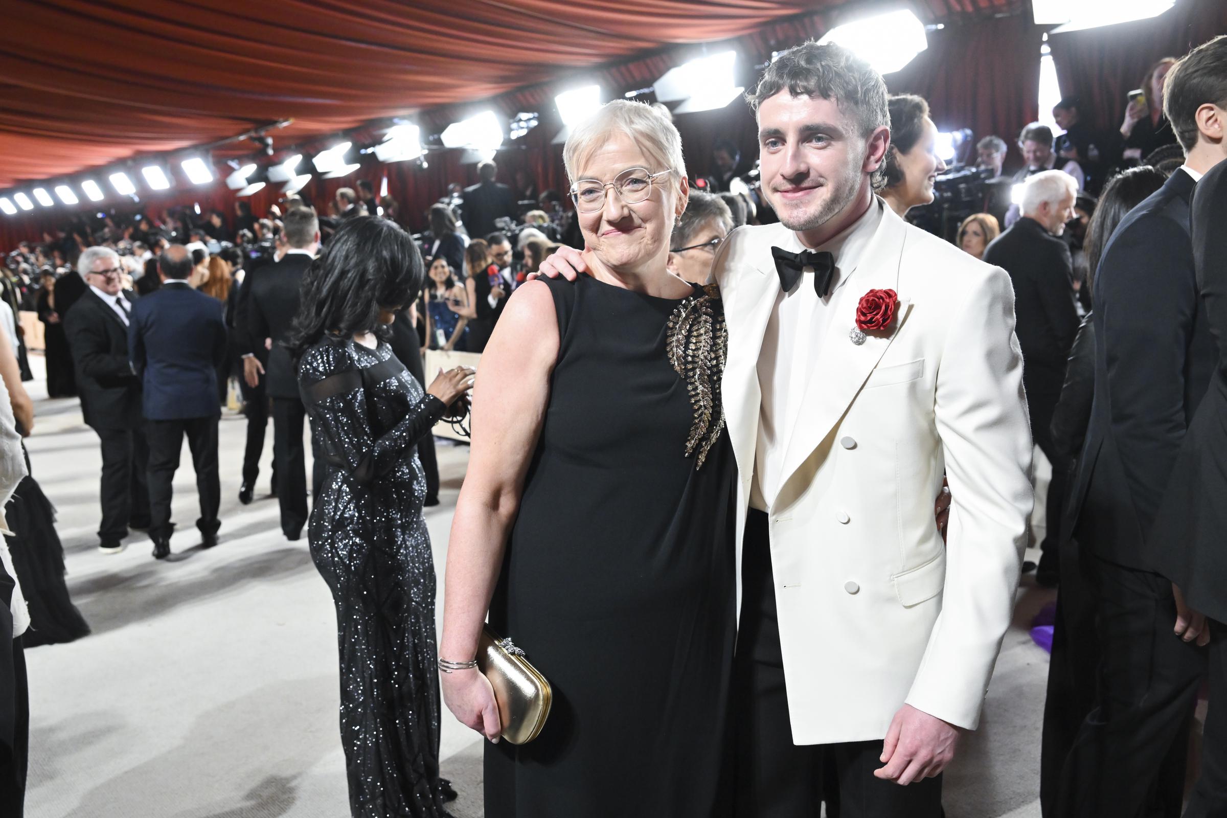 They will probably be by his side more often as Paul Mescal becomes a bigger star. | Source: Getty Images