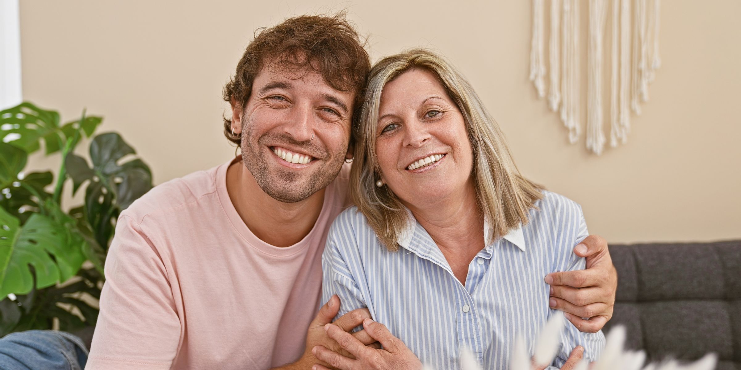 Senior woman and a younger man | Source: Shutterstock