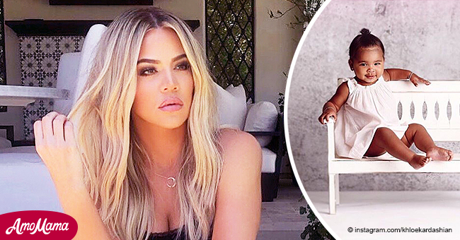 Khloé Kardashian Shares Photo Of Daughter True Posing Like A Model In A 