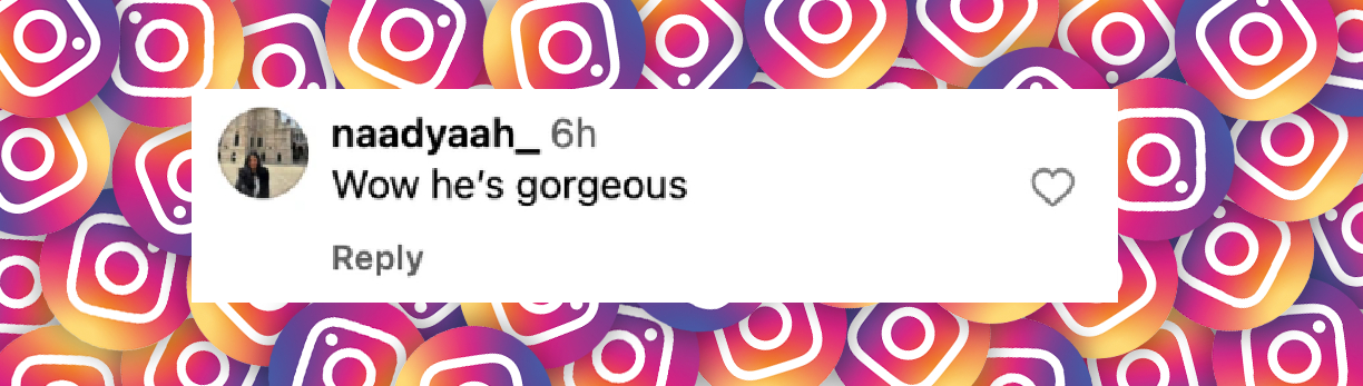 A fan gushes over Brad Pitt's new hairstyle, dated May 2025 | Source: Instagram/people