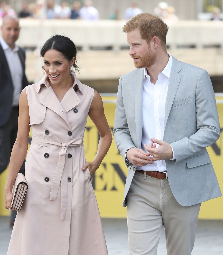 Meghan, Duchess of Sussex and Prince Harry, Duke of Sussex visit the Nelson Mandela Centenary Exhibition at Southbank Centre's Queen Elizabeth Hall on July 17, 2018 | Photo: Getty Images