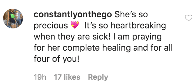 A fan comments on Tori Roloff's picture celebrating her daughter Lilah turning three months old | Source: Instagram.com/toriroloff