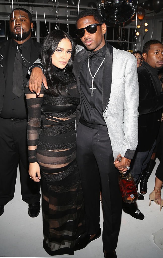 Emily Bustamante and Fabolous at the rapper's 90s Platinum birthday party in November 2015. | Photo: Getty Images