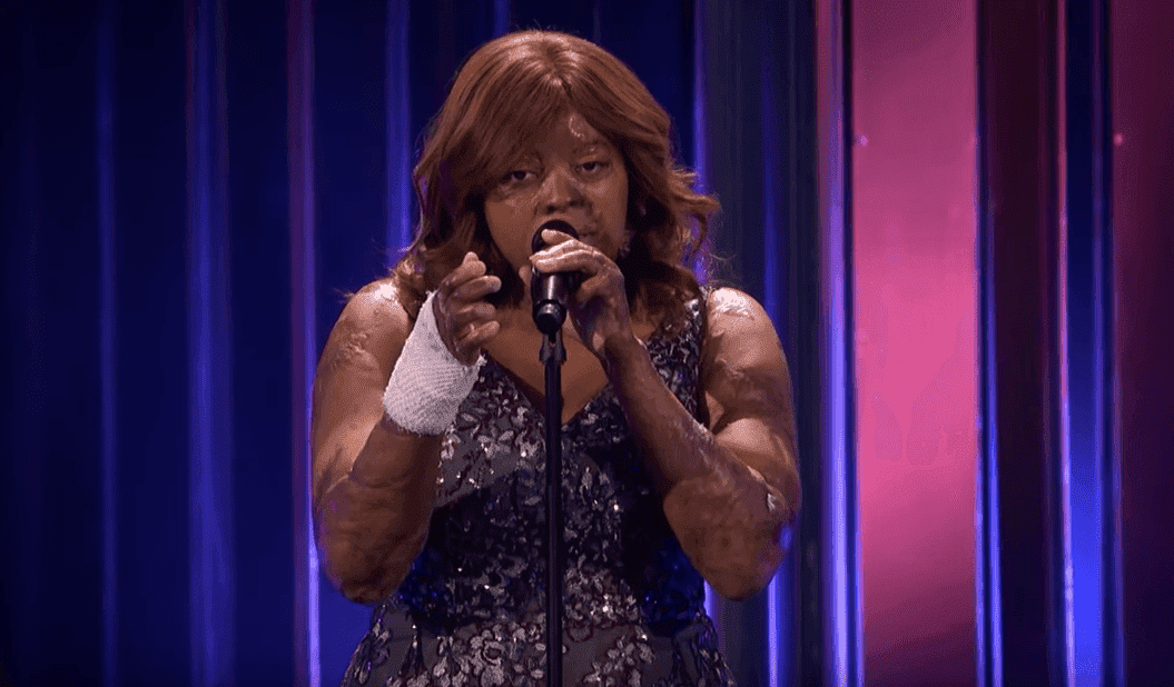 Kechi Okwuchi performing "You Are The Reason" by Calum Scott at “America’s Got Talent: The Champions” | Photo: YouTube/America's Got Talent