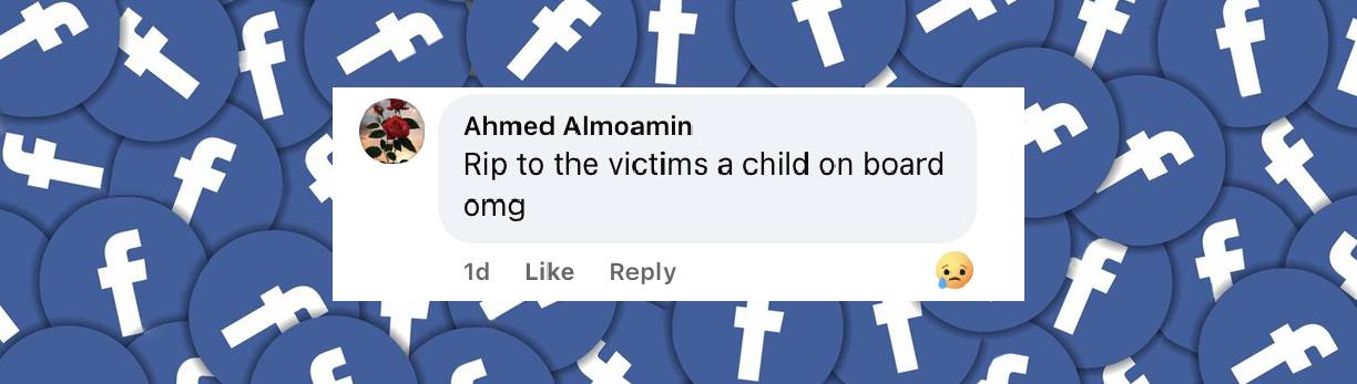 A netizen expressed sympathy after a plane crash in Philadelphia resulted in multiple deaths, including that of a child | Source: Facebook/ABC7NY