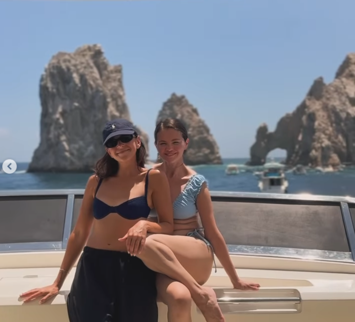 Selena Gomez and her friend are at her bachelorette party, from a post dated August 29, 2025 | Source: Instagrm/selenagomez