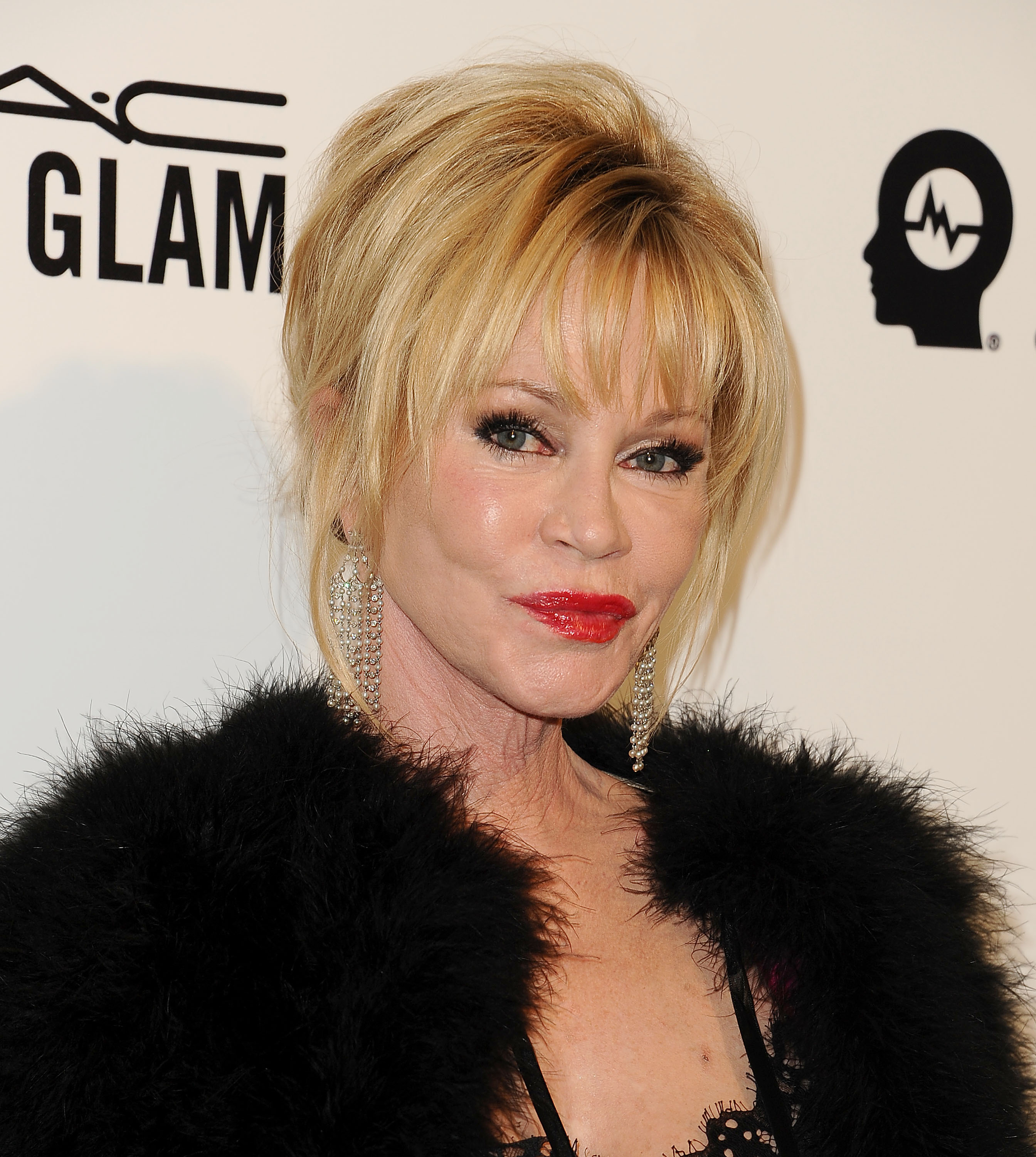 Melanie Griffith at the 24th annual Elton John AIDS Foundation's Oscar viewing party in West Hollywood, California on February 28, 2016 | Source: Getty Images