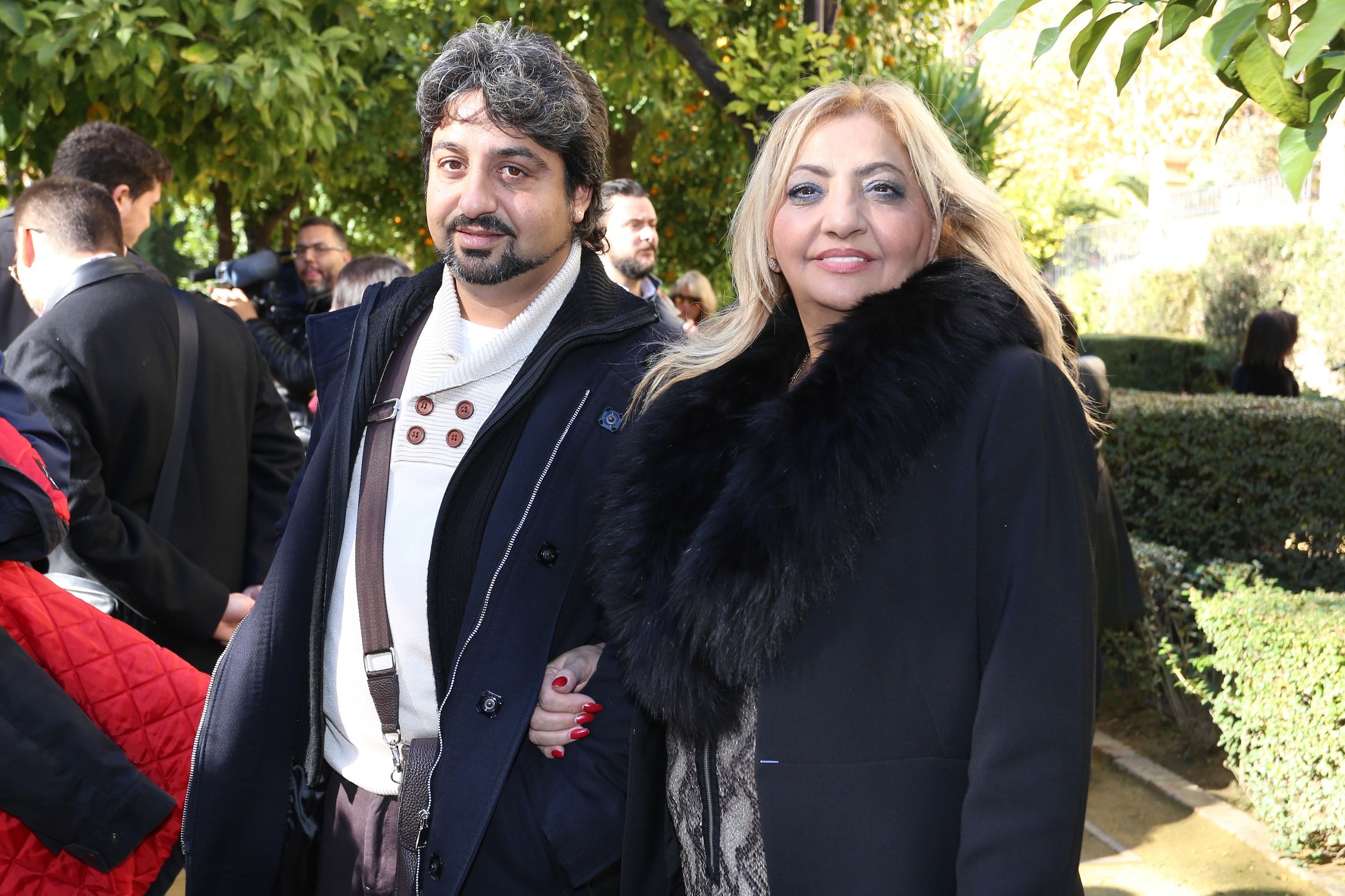 Luis Monge y Dolores Montoya en 2017 en Sevilla. | Foto: Getty Images