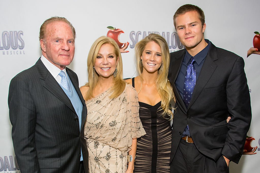 Frank Gifford, Kathie Lee Gifford, Cassidy Gifford, and Cody Gifford at the "Scandalous" Broadway Opening Night after-party on November 15, 2012, in New York  | Photo: Getty Images