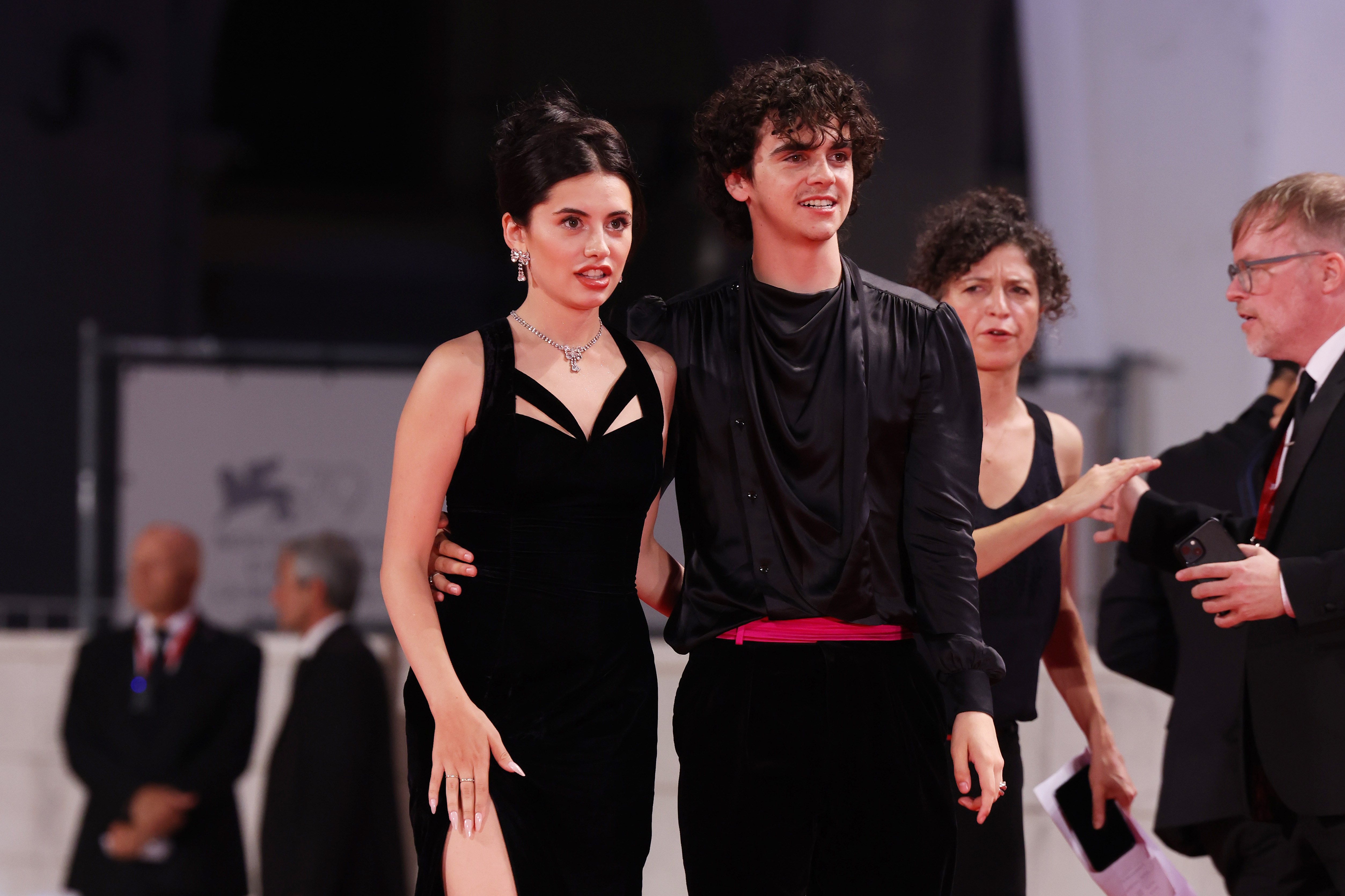 Morgan Cohen and Jack Dylan Grazer at the 79th Venice International Film Festival on September 07, 2022, in Venice, Italy | Source: Getty Images