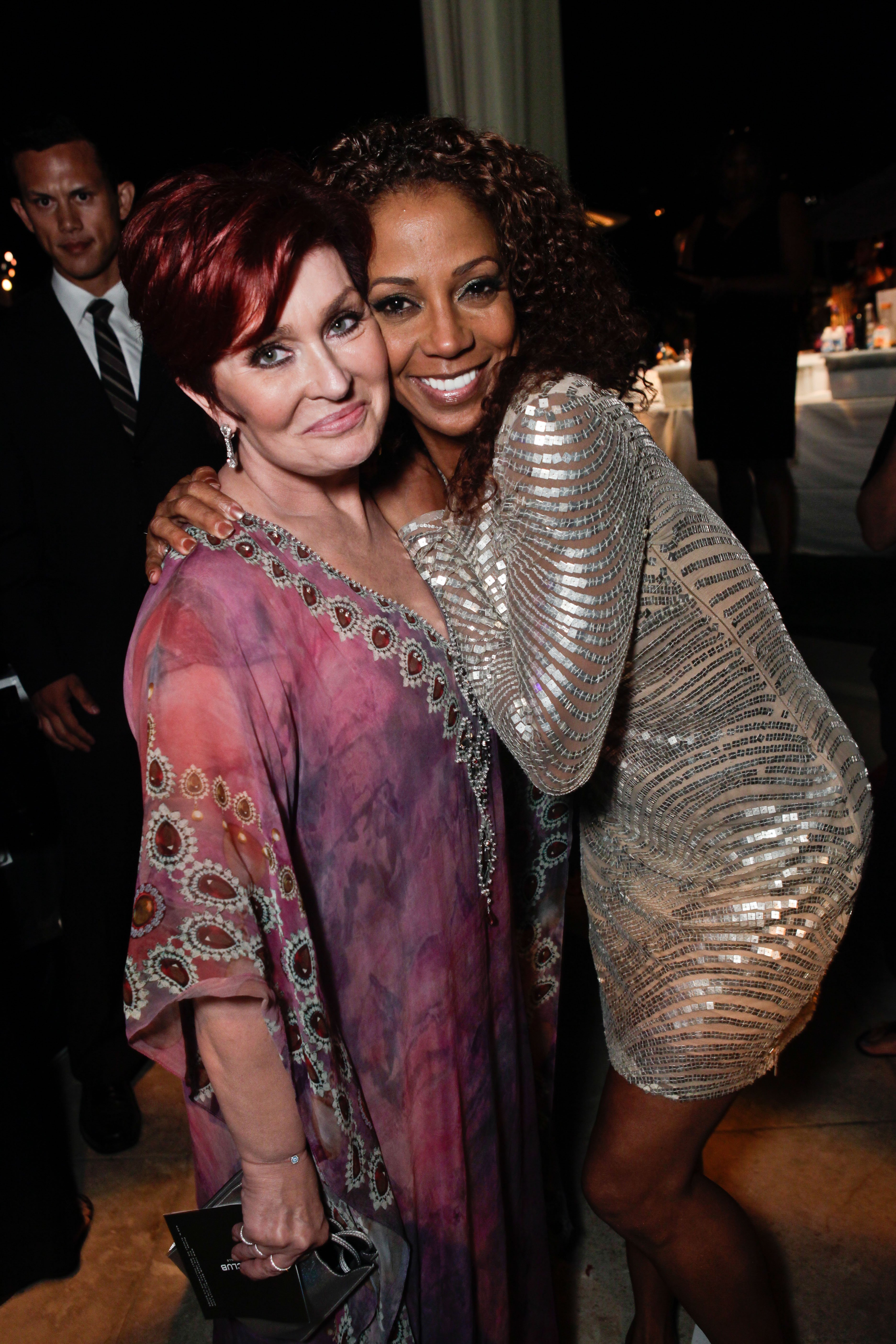 Sharon Osbourne and Holly Robinson Peete at the 13th Annual Design Care on July 23, 2011 in Beverly Hills, California. | Source: Getty Images
